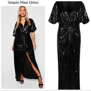 Black sequin Dress